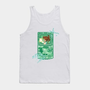 Anime Handheld Pixel Art Tank Top